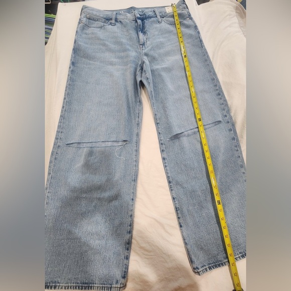 J. Crew Light Blue Flare Jeans - Picture 9 of 9